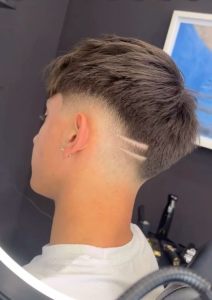haircut fade